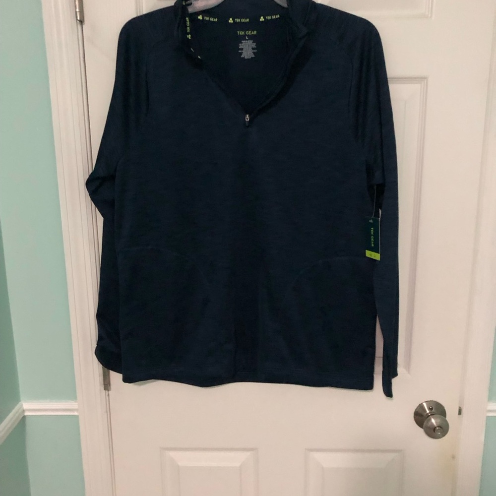 Men’s Tek Gear Navy Blue Quarter-Zip